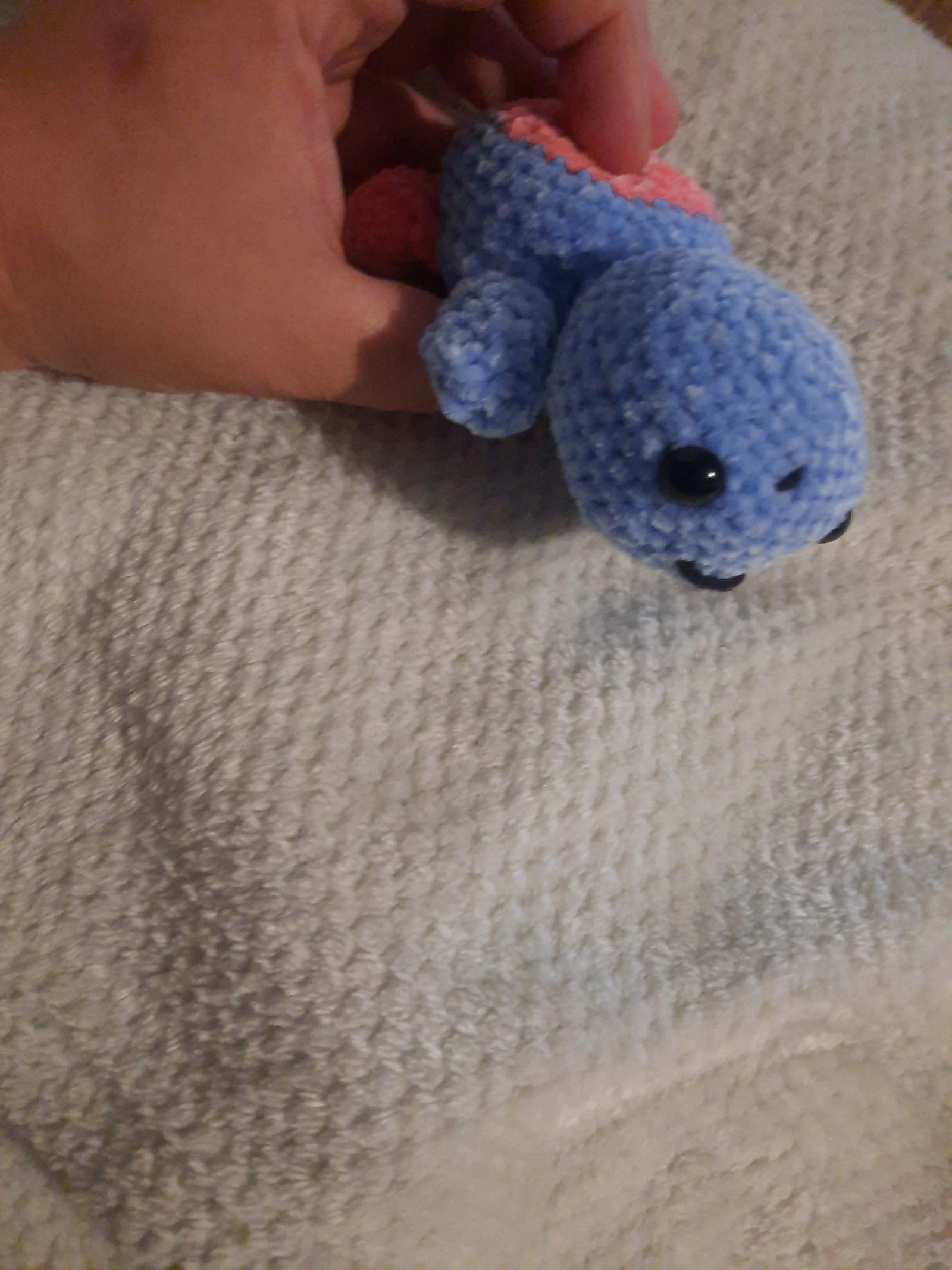 🐢 Turtle Soap – Hand Crocheted Amigurumi 🩵🩷 – photo 4